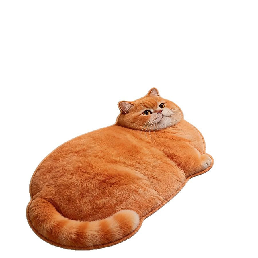 Cat-Shaped Bath Mat Stornfield