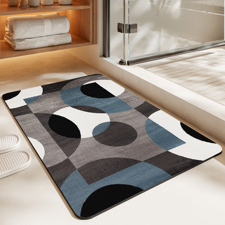 Non-Slip Modern Bath Mat Stornfield