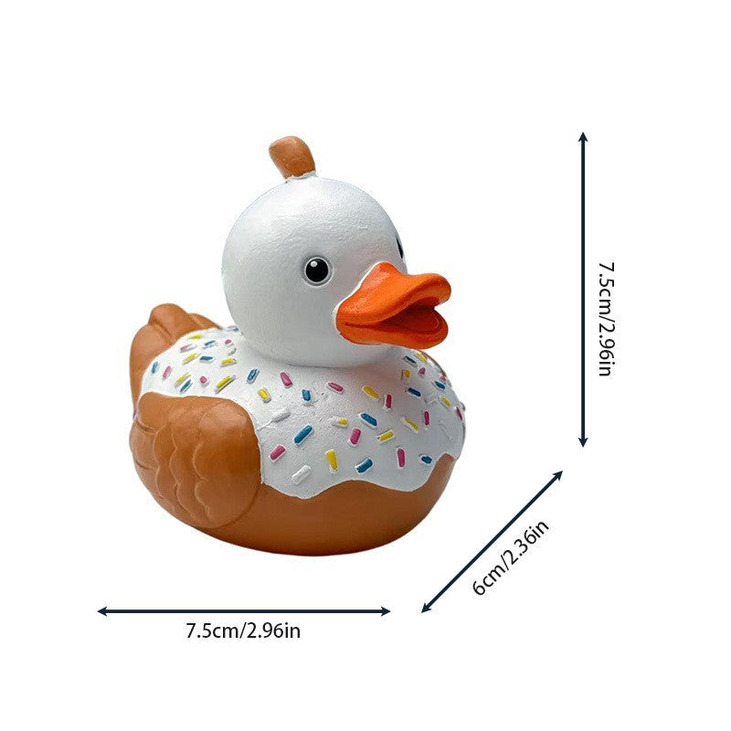 Funny Decor Rubber Duck with Sprinkles Stornfield