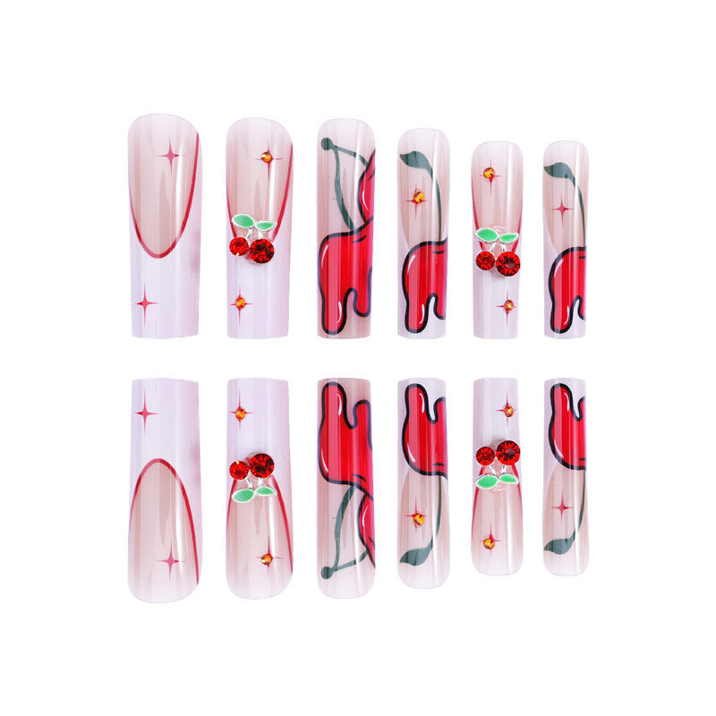 Cherry Blossom Nail Art