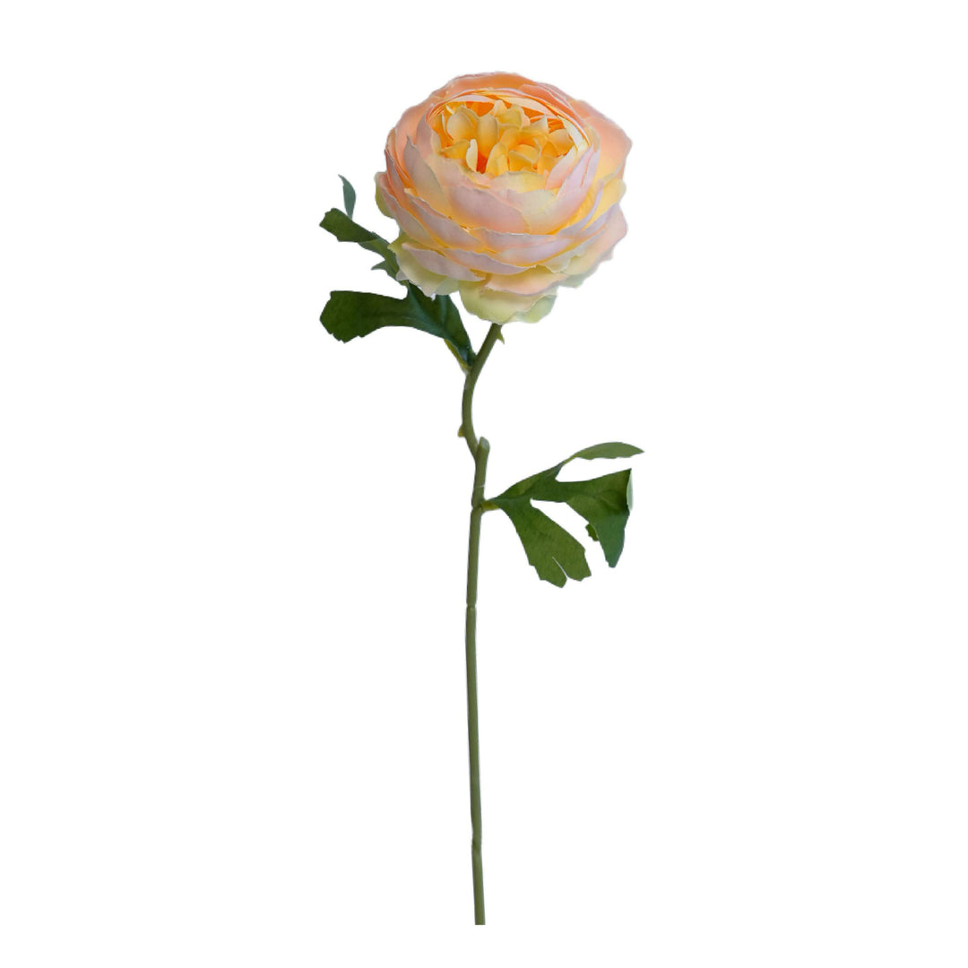 Lifelike Faux Peony Floral Stem Arrangement