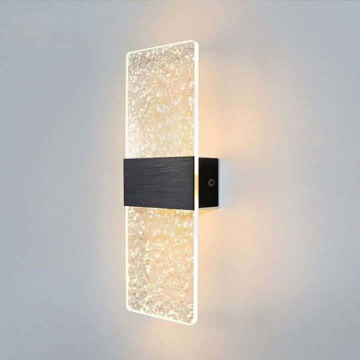 Contemporary Crystal Wall Sconce
