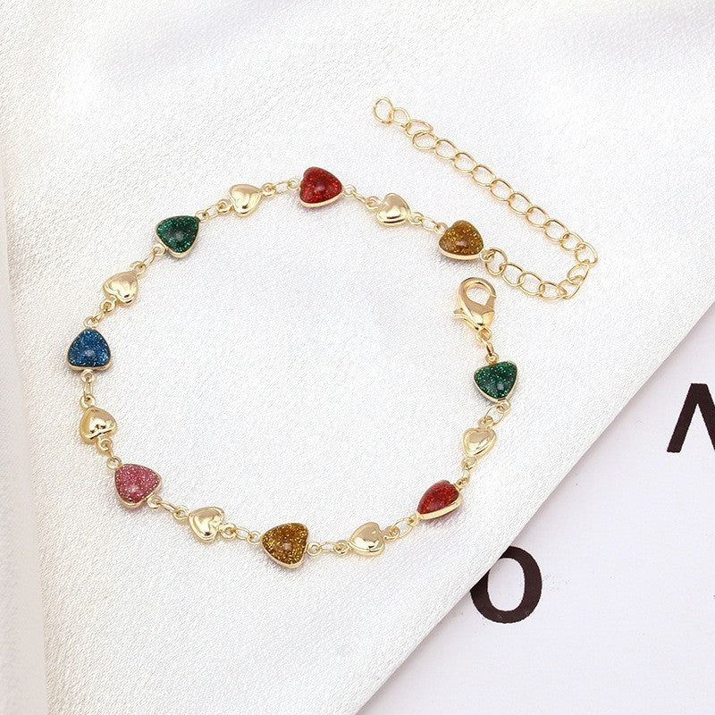 Butterfly and Daisy Charm Anklet Stornfield
