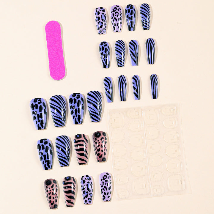 Trendy Animal Print Nail Art Set Stornfield