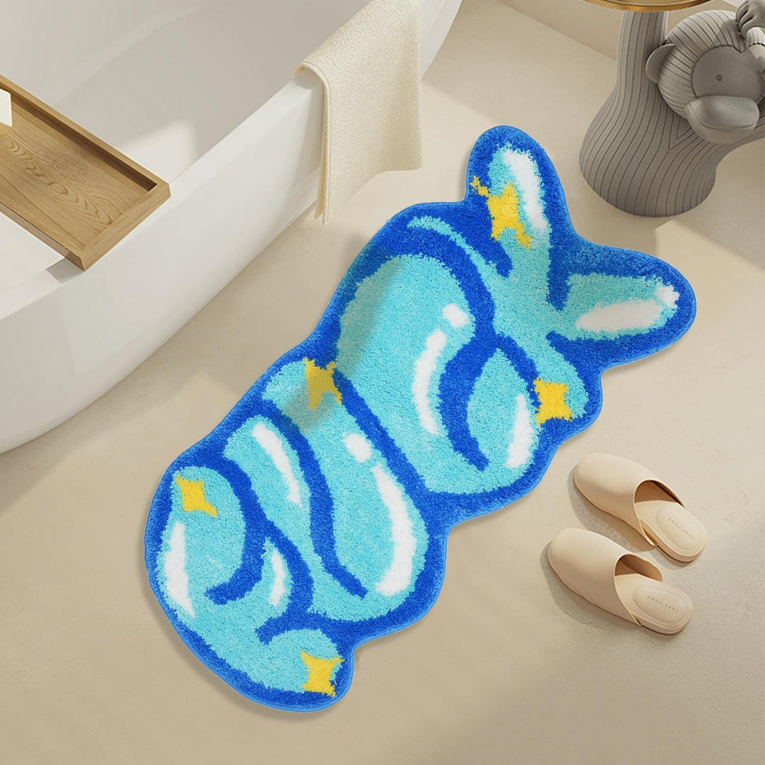 Cute Bunny-Shaped Bath Mat Stornfield