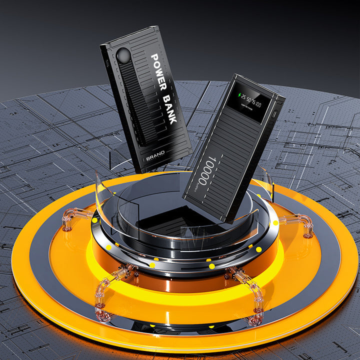 Compact power bank with LED display and fast charging function Stornfield