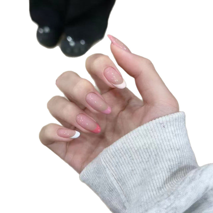 Elegant Ombre French Tip Nail Extensions Stornfield