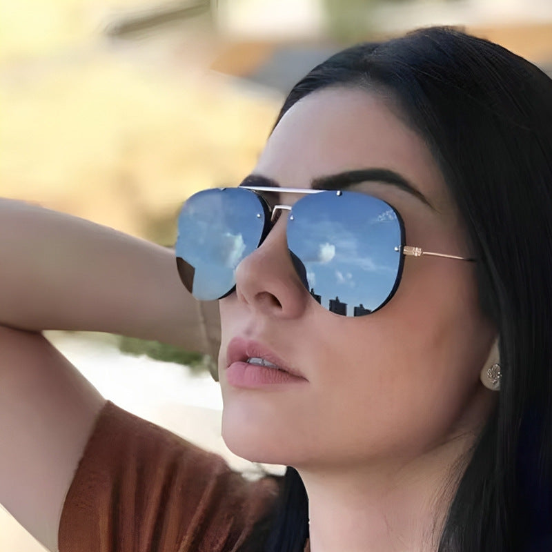 Ladies extravagant sunglasses with stylish frame and UV protection Stornfield