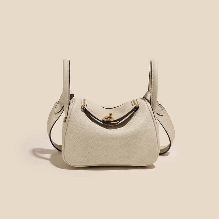 Structured Leather Handbag Stornfield