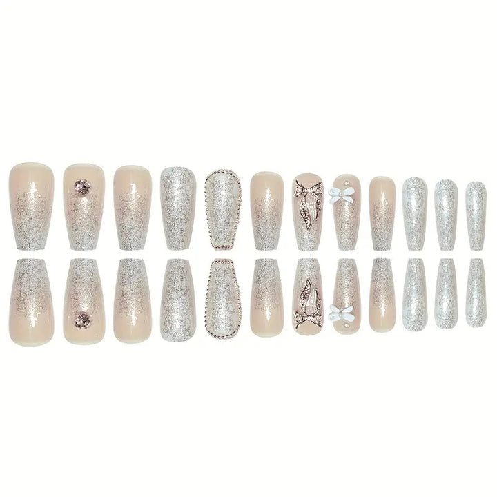 3D Glitter Nail Art Extensions Stornfield