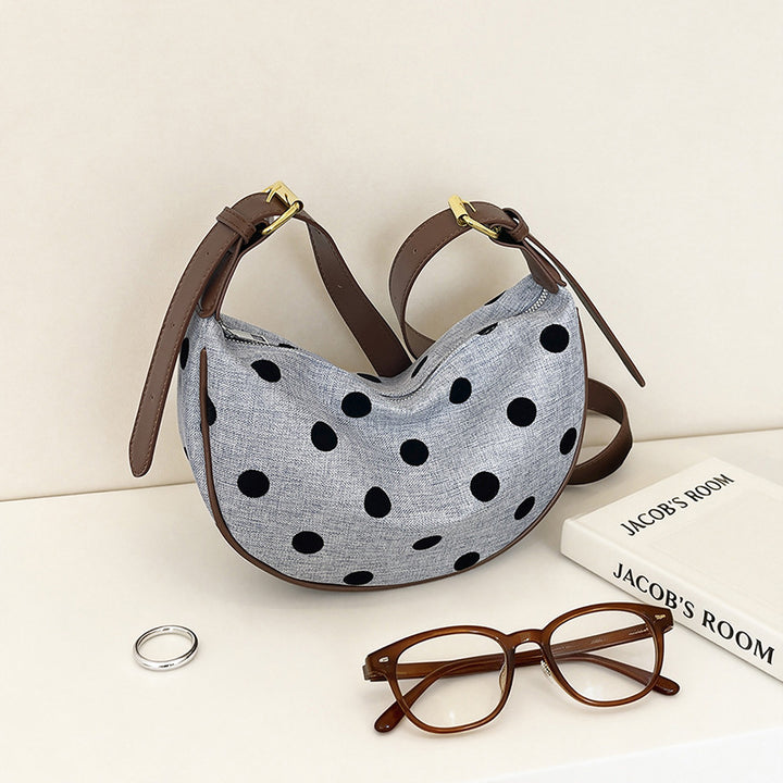 Casual Polka Dot Shoulder Bag