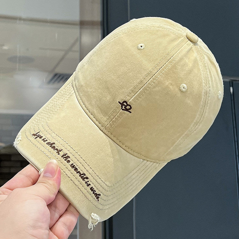 Women's Distressed Vintage Style Baseball Cap Stornfield