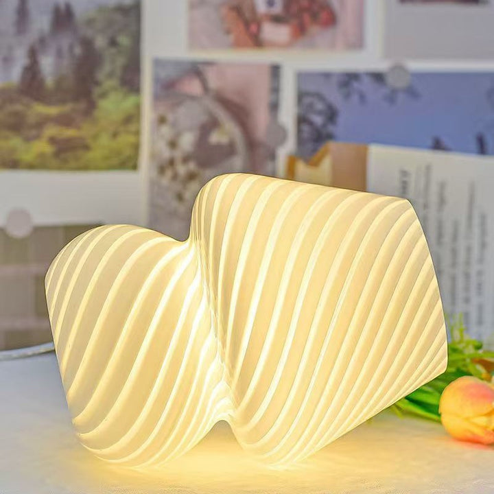 Decorative Swirl Table Lamp
