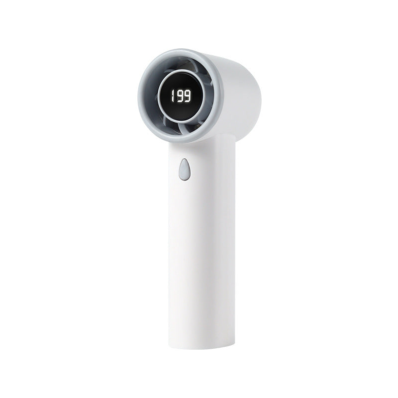 Ladies portable mini fan with digital speed display Stornfield