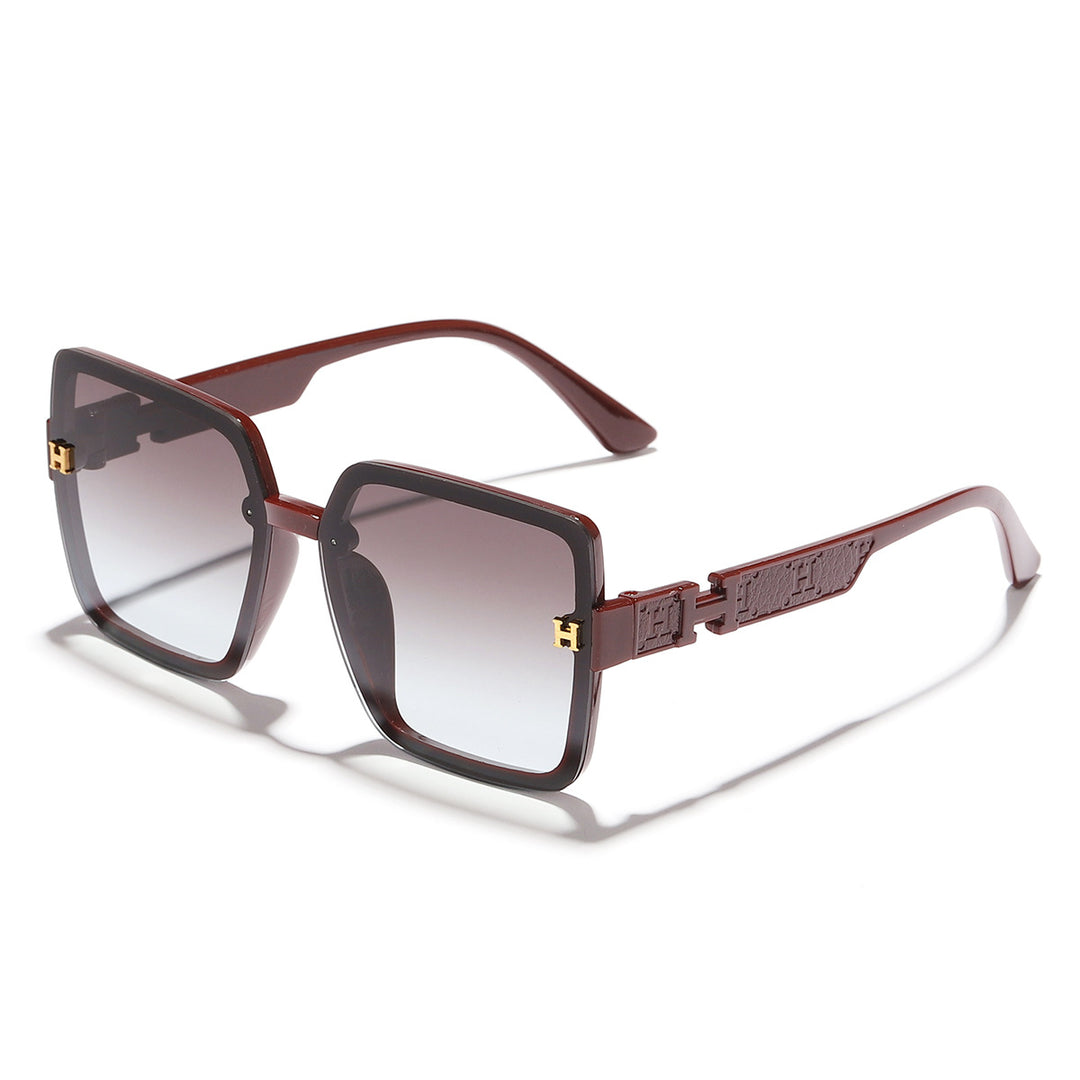 Women's oversized fashionable sunglasses with elegant gradient Stornfield