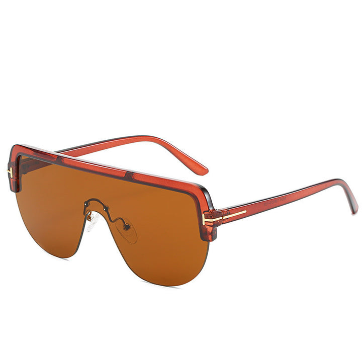 Contemporary Full-Frame Shield Sunglasses Stornfield