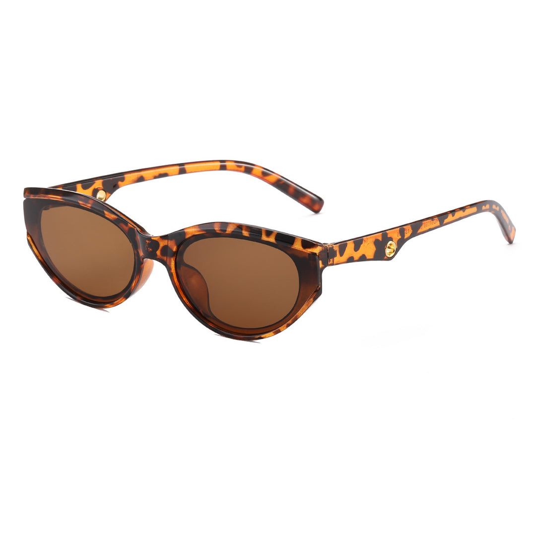Women's Cat-Eye Sunglasses with Transparent, Modern Design Stornfield