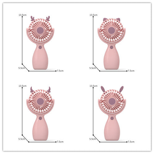 Women's portable handheld fan with creative design Stornfield
