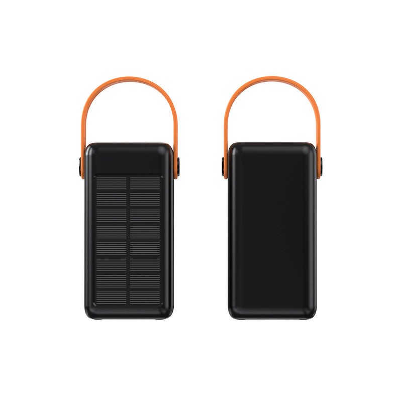 Wearable Solar Power Bank with Multifunctional Charging Options Stornfield