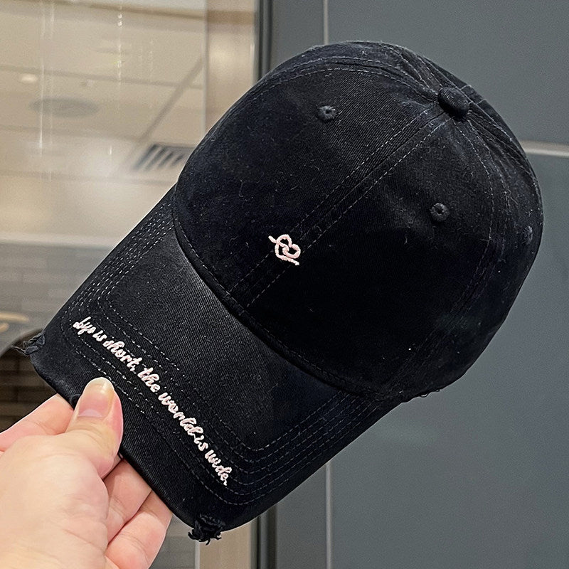 Women's Distressed Vintage Style Baseball Cap Stornfield