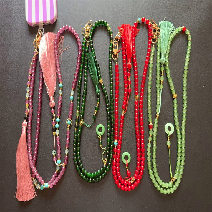 Beaded Eyewear Chain with Tassels Stornfield