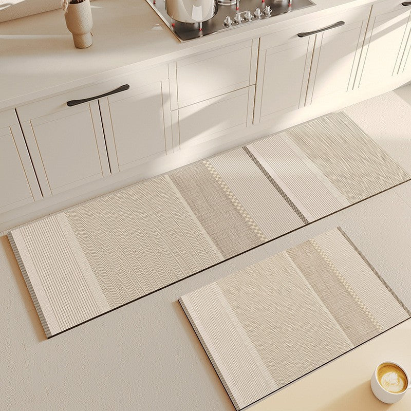 Abstract Geometric Kitchen Runner Mat