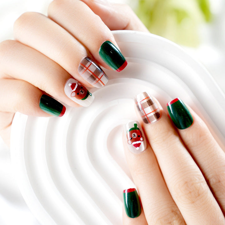 Festive Themed Press-On Nail Set Stornfield