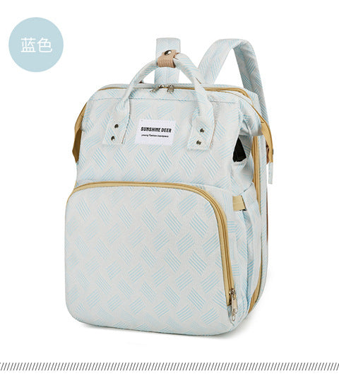 Functional Quilt-Patterned Backpack Stornfield