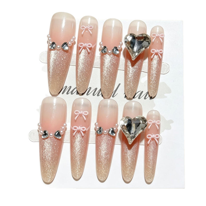 Decorative Rhinestone Nail Art Tips Stornfield