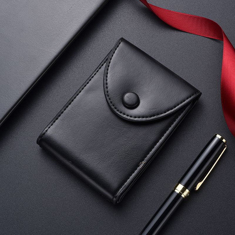 Premium Leather Business Card Holder Stornfield