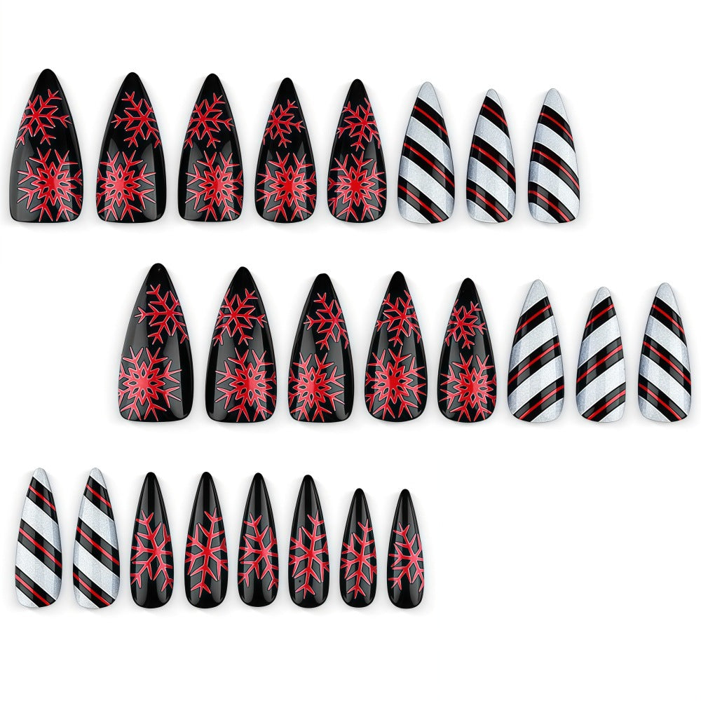 Artificial nails in elegant stiletto design with silky finish Stornfield