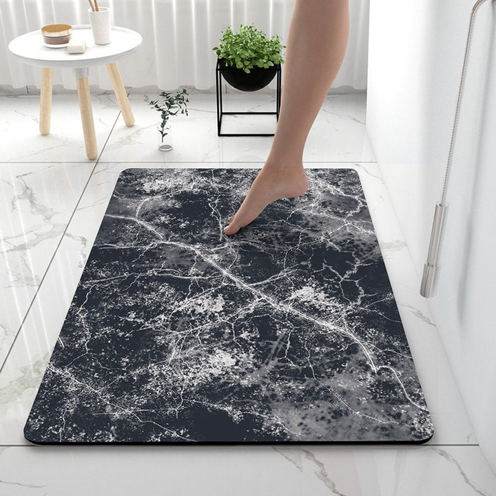 Soft Touch Marble Bath Mat Stornfield