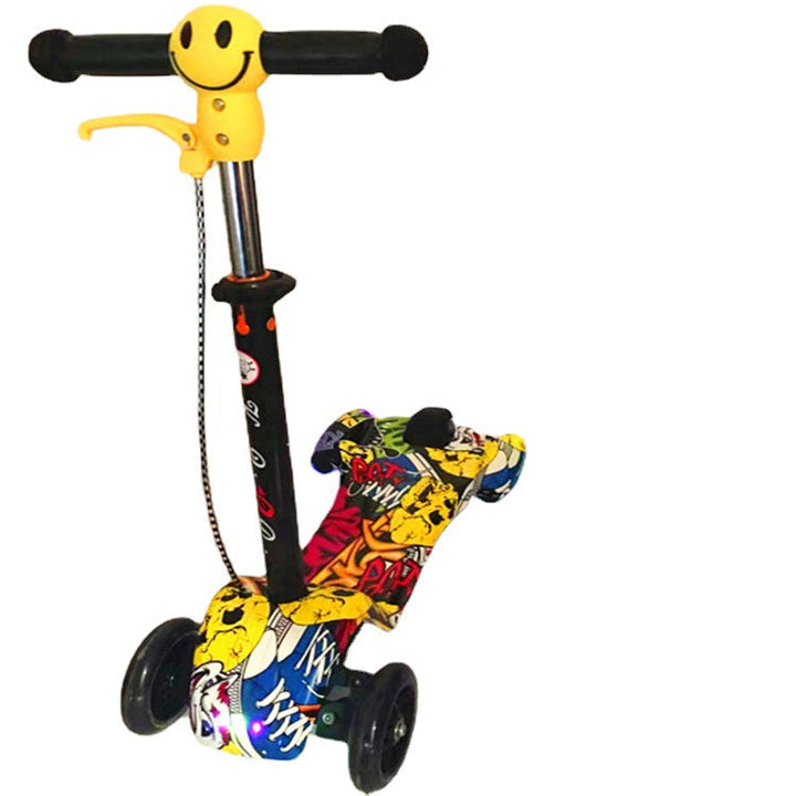 LED-Illuminated Trick Scooter Stornfield