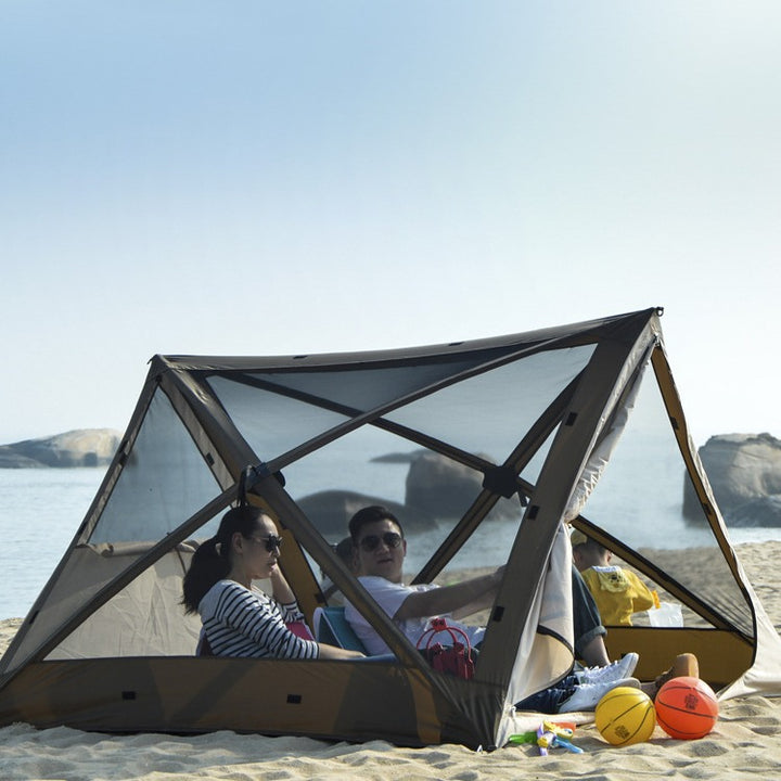 Large Air Tent with Innovative Quick Setup and Breathability Stornfield