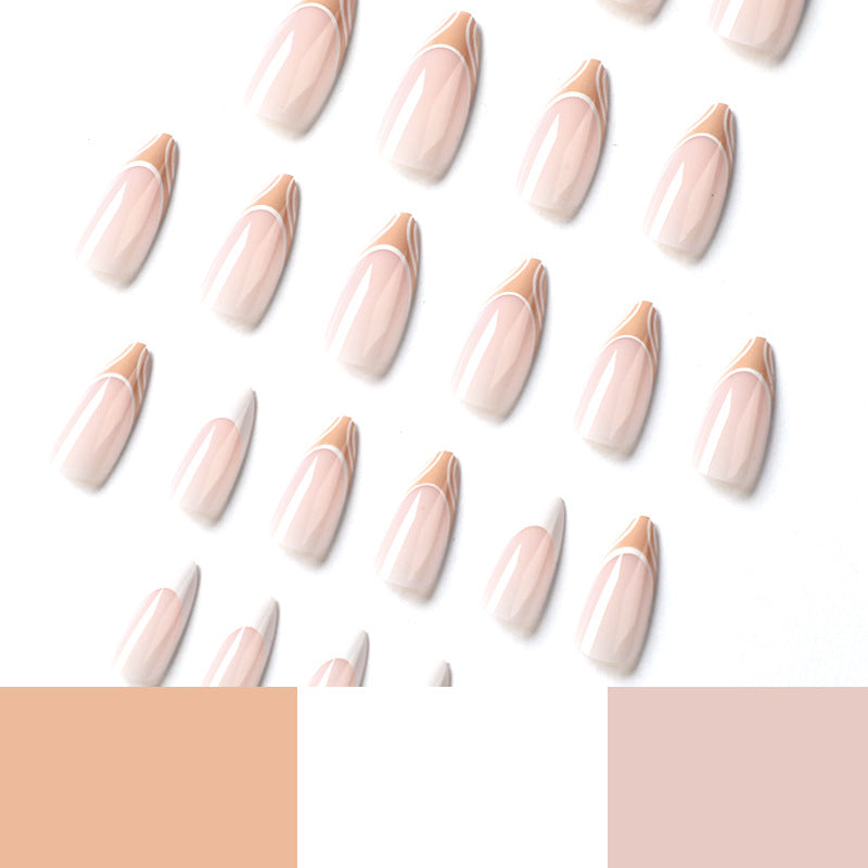 Elegant Nail Extensions with Creative Design Stornfield