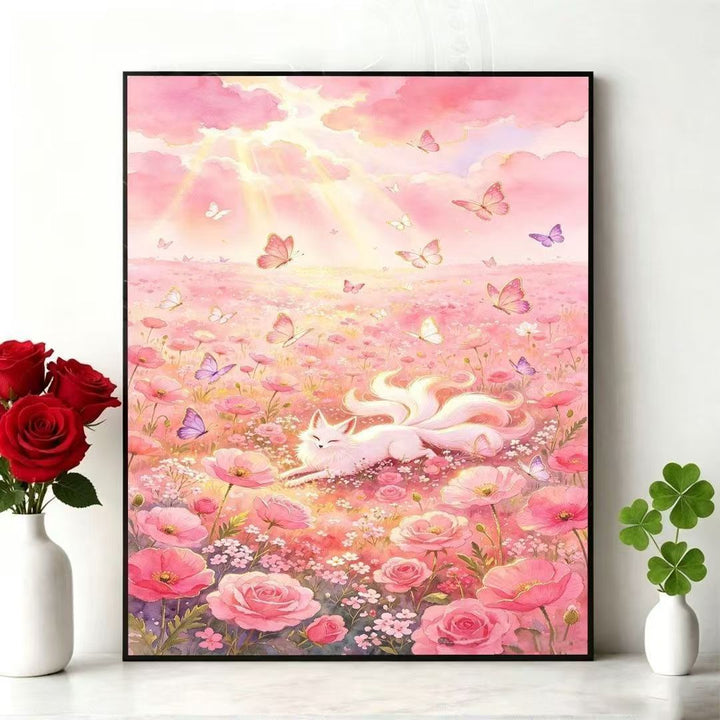 Dreamy Floral Fantasy Wall Art Stornfield