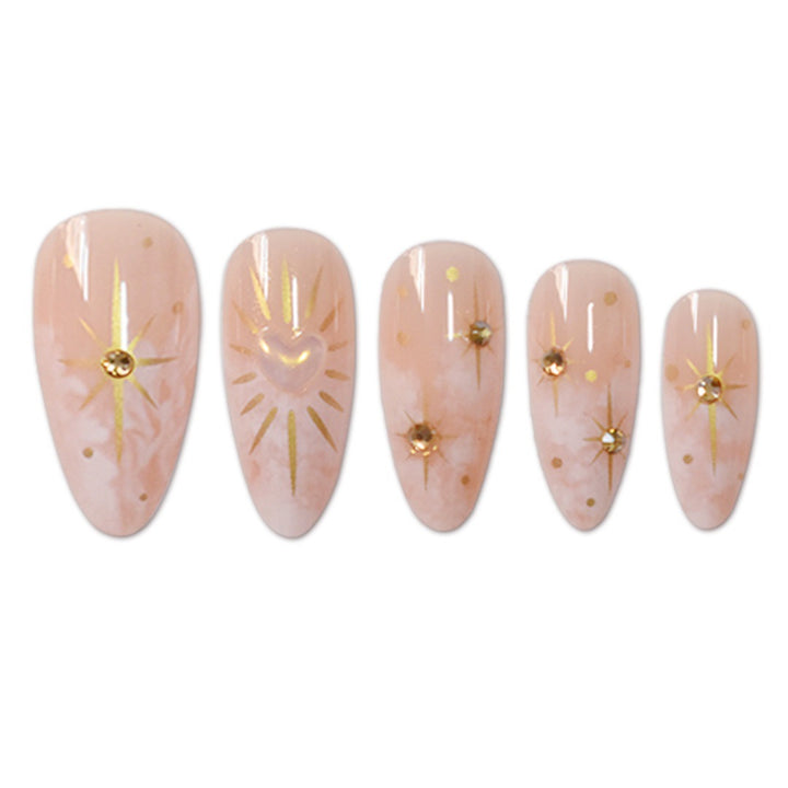 Chic Decorative Press-On Nail Art Stornfield