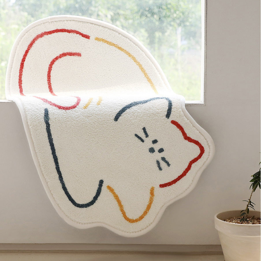 Relaxing Quote Decorative Mat
