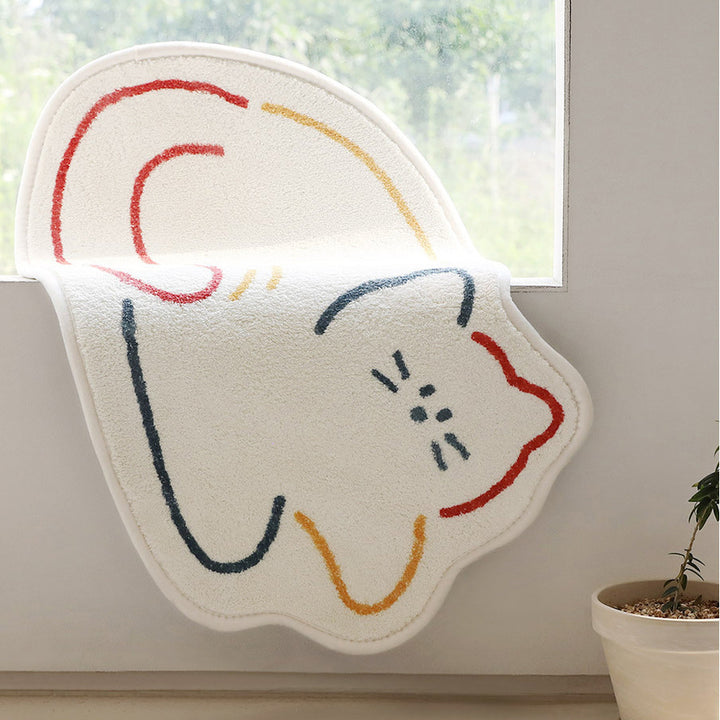 Relaxing Quote Decorative Mat