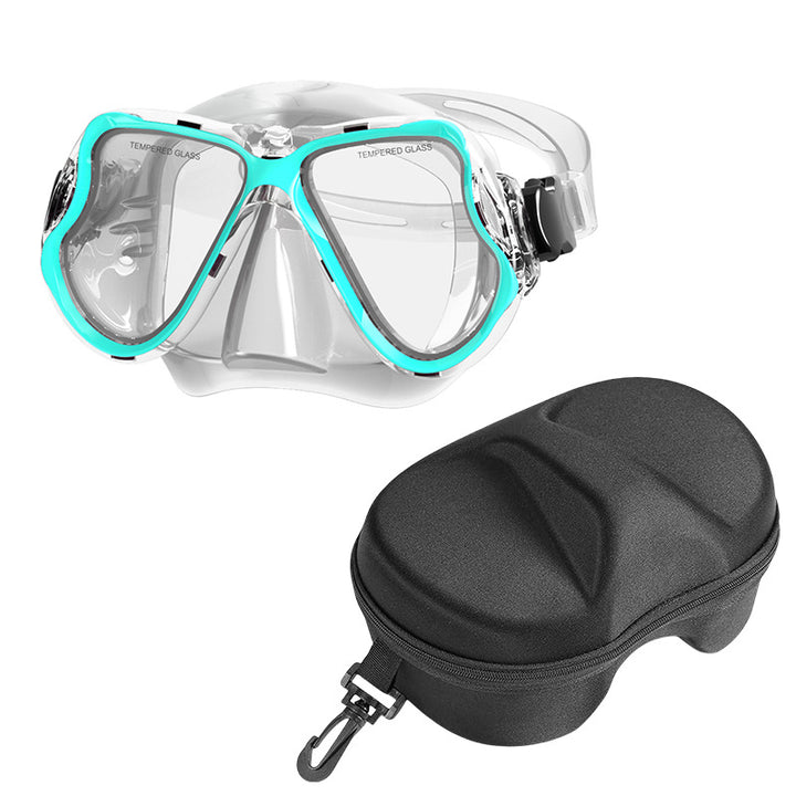 Diving mask with wide field of vision and comfortable wearing comfort Stornfield