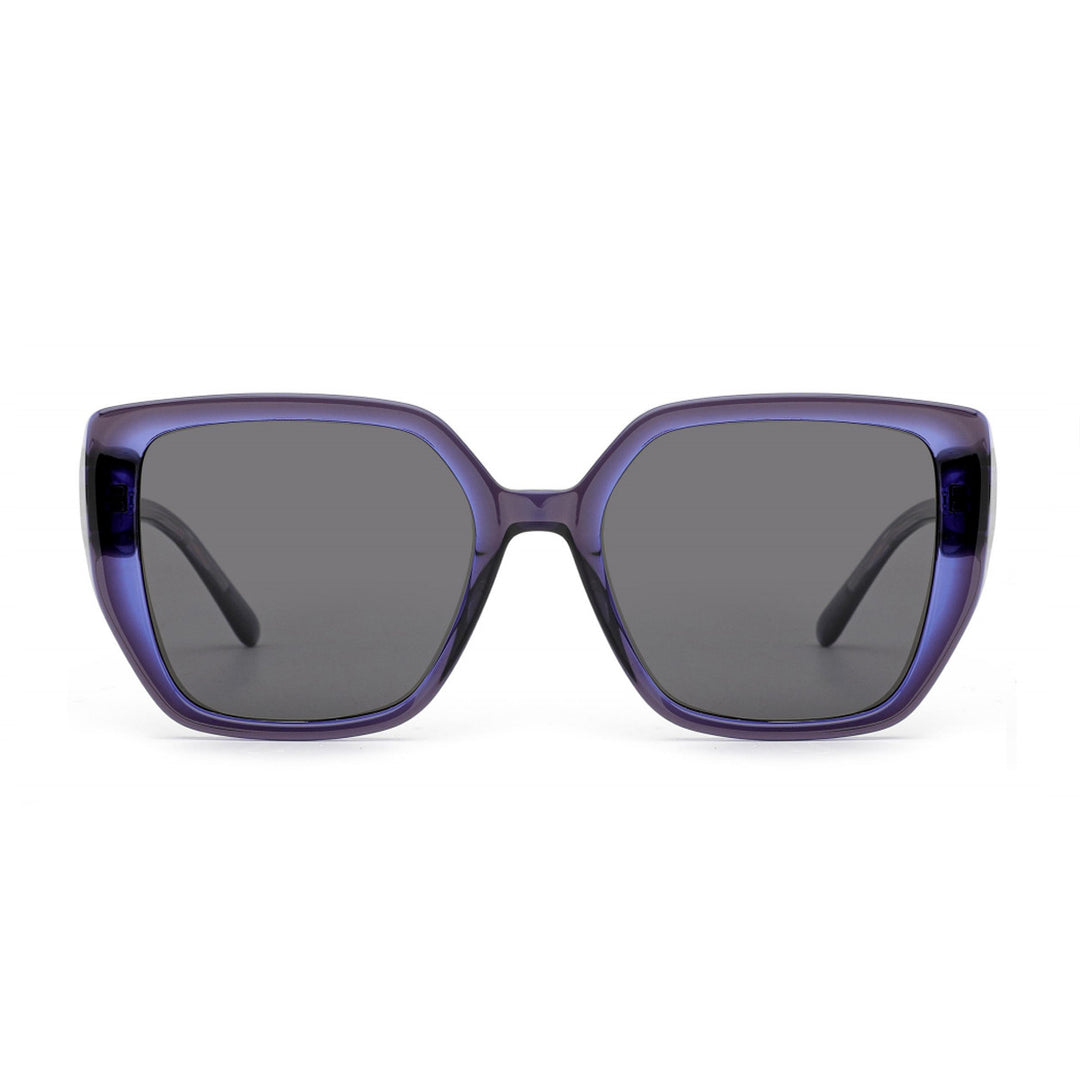 Ladies large square sunglasses with innovative frame and polarized lenses Stornfield