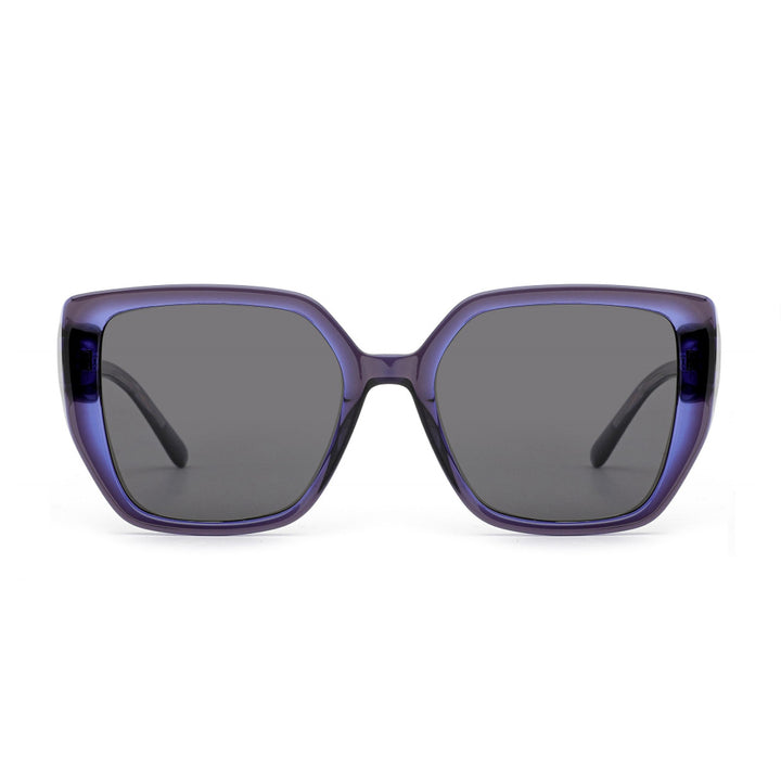 Ladies large square sunglasses with innovative frame and polarized lenses Stornfield