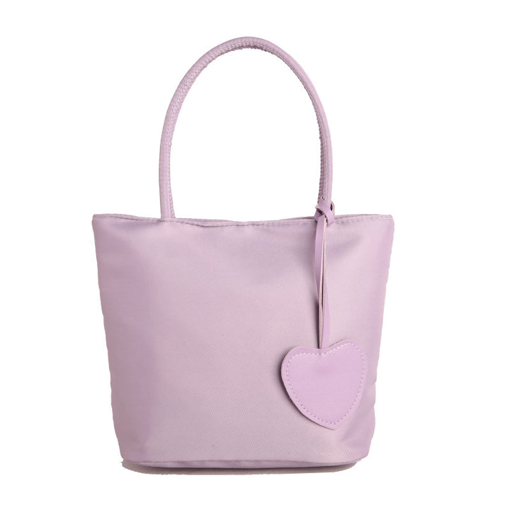 WoStylish Heart-Embellished Everyday Tote Bag Stornfield