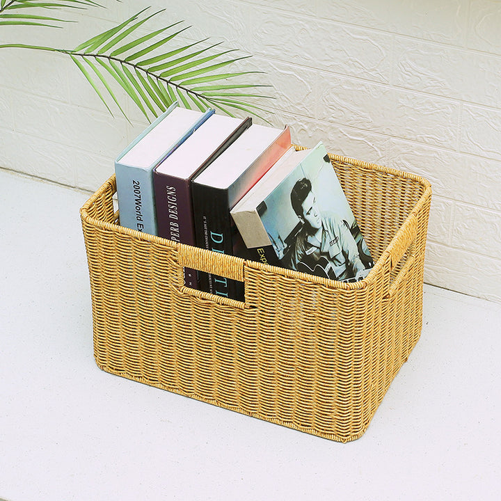 Handmade Wicker Storage Box Stornfield