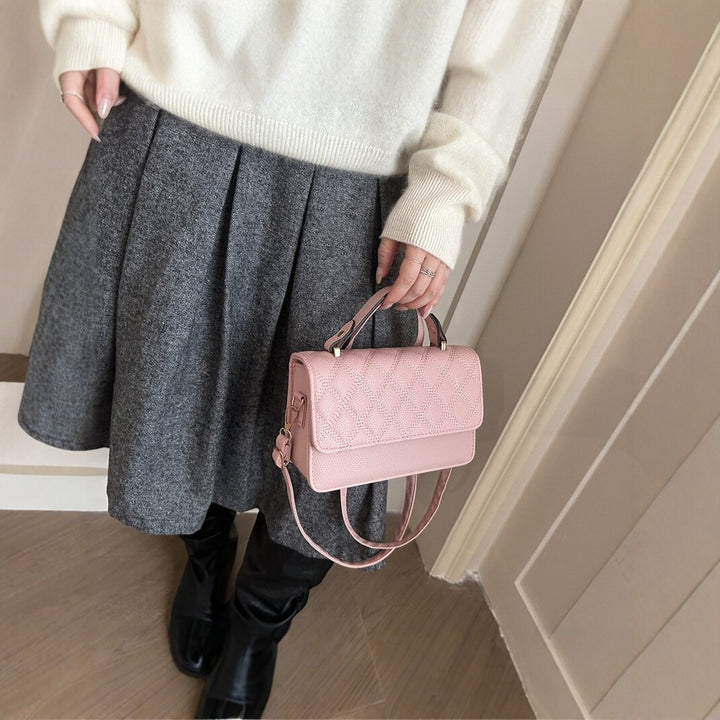 Quilted Textured Handbag