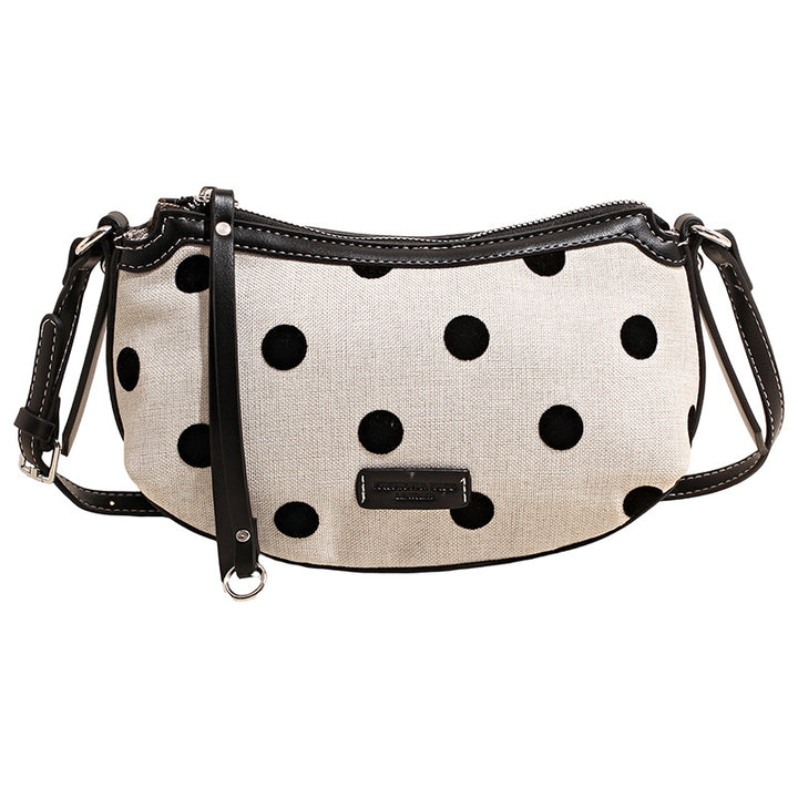 Trendy Polka Dot Crossbody Clutch