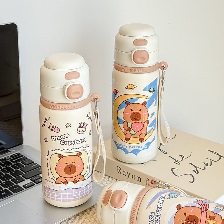 Ladies Insulated Water Bottle with Cute Animal Design Stornfield