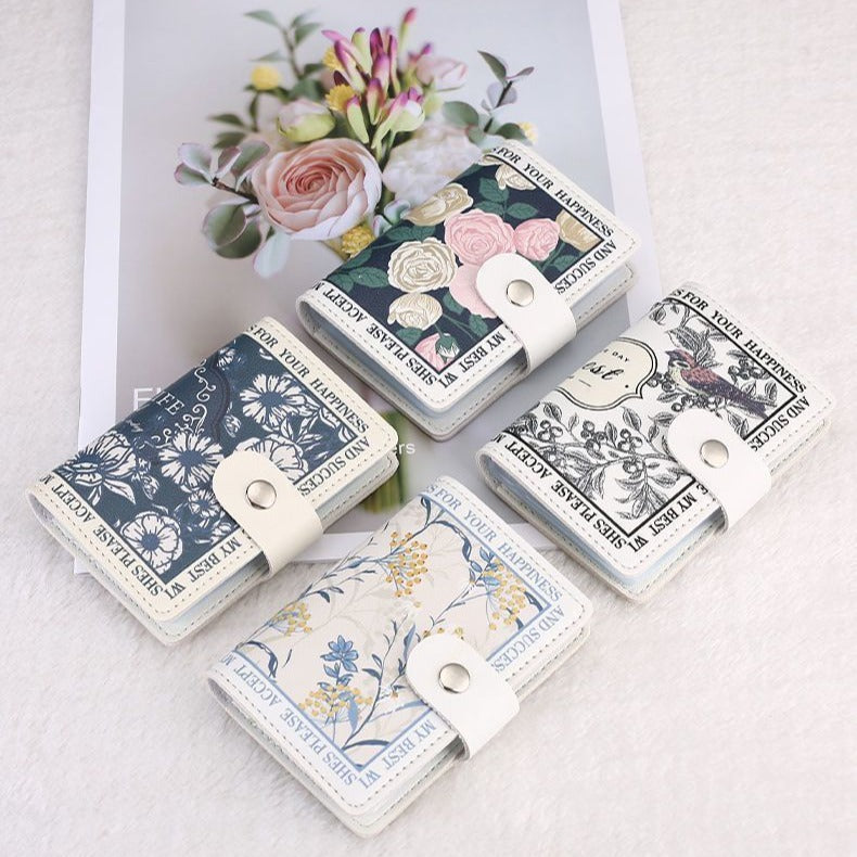 Elegant Rose Print Wallet Stornfield