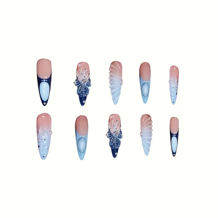 Artistic Stiletto Nail Art Stornfield
