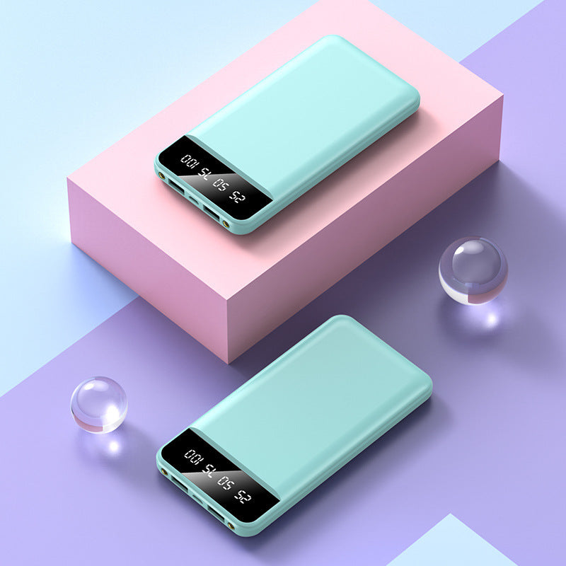 Portable power bank with digital smart display and fast charging speed Stornfield